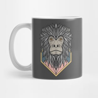 Black Howler Monkey Mug